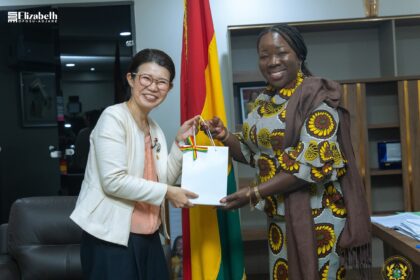 Elizabeth Ofosu-Adjare, MP, Minister for Trade, Agribusiness and Industry meets Japanese investors