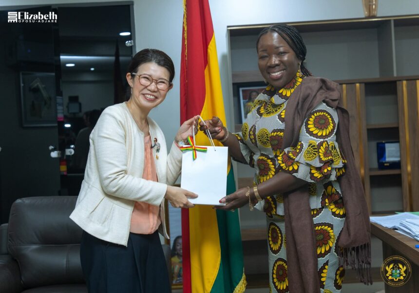 Elizabeth Ofosu-Adjare, MP, Minister for Trade, Agribusiness and Industry meets Japanese investors
