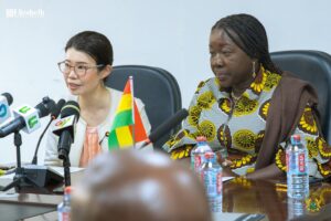 Elizabeth Ofosu-Adjare, MP, Minister for Trade, Agribusiness and Industry meets Japanese investors