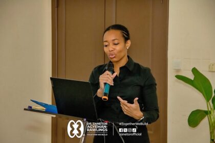 MP for Korle Klottey, Dr. Zanetor Agyemang Rawlings