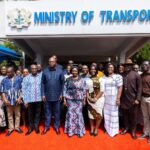 Vice President Naana Jane Opoku Agyemang visits Ministry of Transport.
