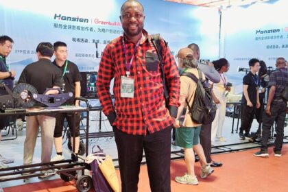 Ghanaian Journalist Samuel Ayammah in China