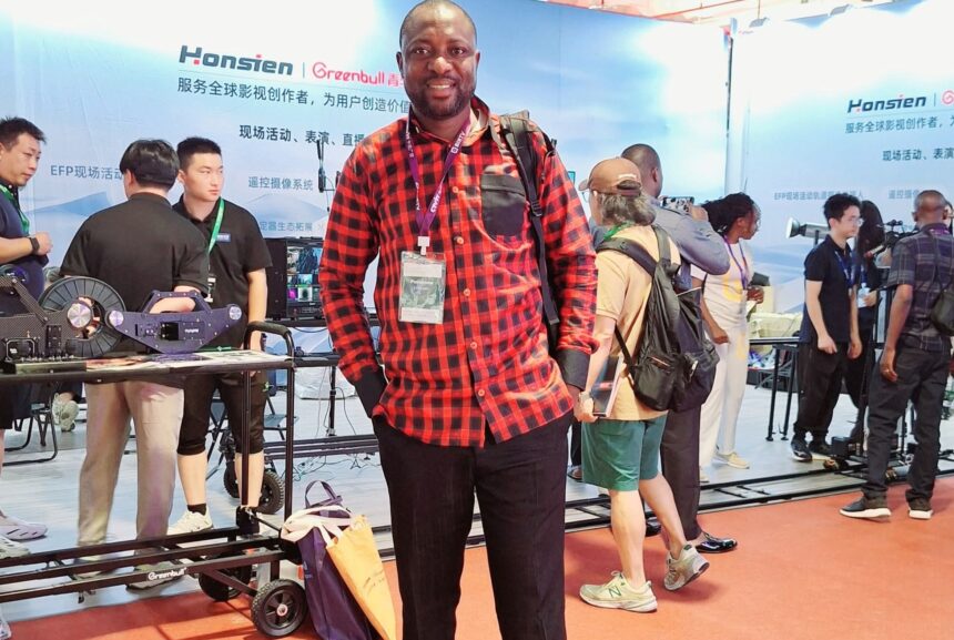 Ghanaian Journalist Samuel Ayammah in China