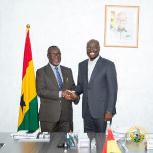 Baffoe Bonnie & Ato Forson meet