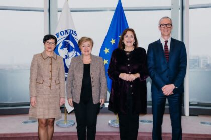 Managing Director of the International Monetary Fund (IMF), Kristalina Georgieva leads IMF -EC Talks.