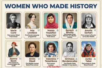 Women who made history across the globe