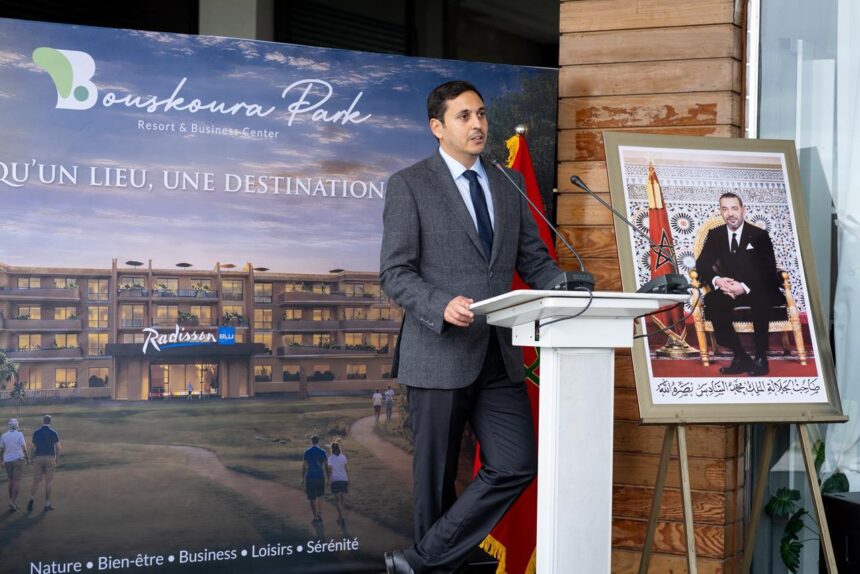 Laying of Foundation Stone for Bouskoura Park