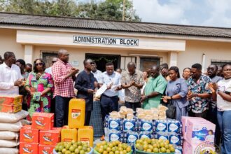 Vice Presidency support to Ankaful Psychiatric Hospital.