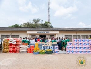 Vice Presidency support to Ankaful Psychiatric Hospital.