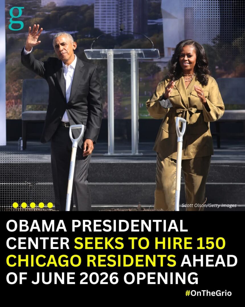Obama Presidential Center opens June 2026