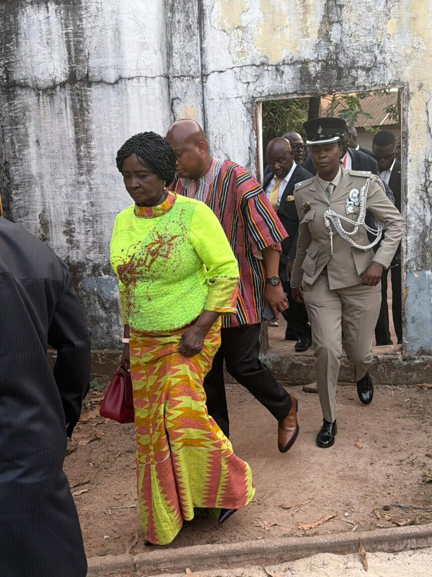 Vice President Prof. Jane Naana Opoku Agyemang leading delegation in Guinea