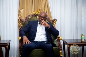 McDan meets Monarch of the Asante Kingdom, His Majesty Otumfuo Osei Tutu II