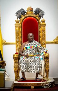 McDan meets Monarch of the Asante Kingdom, His Majesty Otumfuo Osei Tutu II