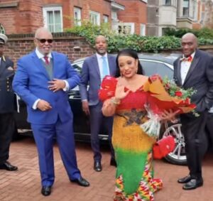 Ghana's High Commissioner to UK, Zita Benson presents Letters of Credence to King of England