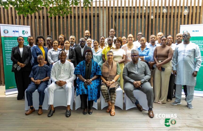 ECOWAS builds capacity of Journalists in Cabo Verde on Information Integrity.