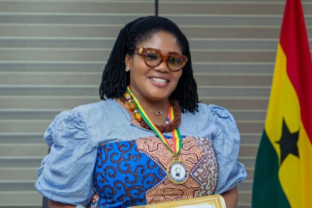 Ghana's Gender Minister Dr. Naa Momo Lartey receives 2025 Woman of Honor Award