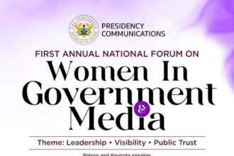 Presidency holds Women in Government and Media Conference