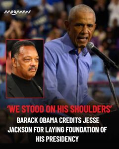 Obamas eulogize Rev Jessie Jackson