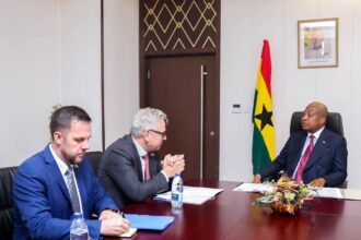 Ghana meets with EU Ambassador on peace and security.