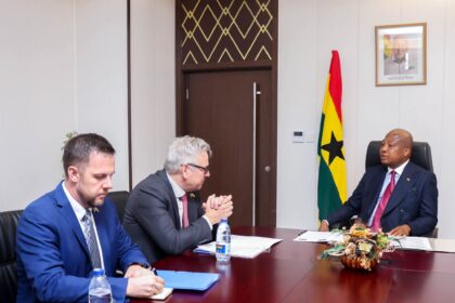 Ghana meets with EU Ambassador on peace and security.