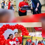 Valentines Day at Kotoka International Airport in Accra.