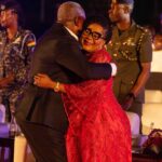 President Mahama and Mrs. Lordina Mahama in Christmas cheer