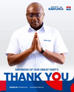 Former Vice-President Dr Mahamudu Bawumia