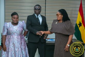 Unemployed Graduates engage with Gender Minister in Accra