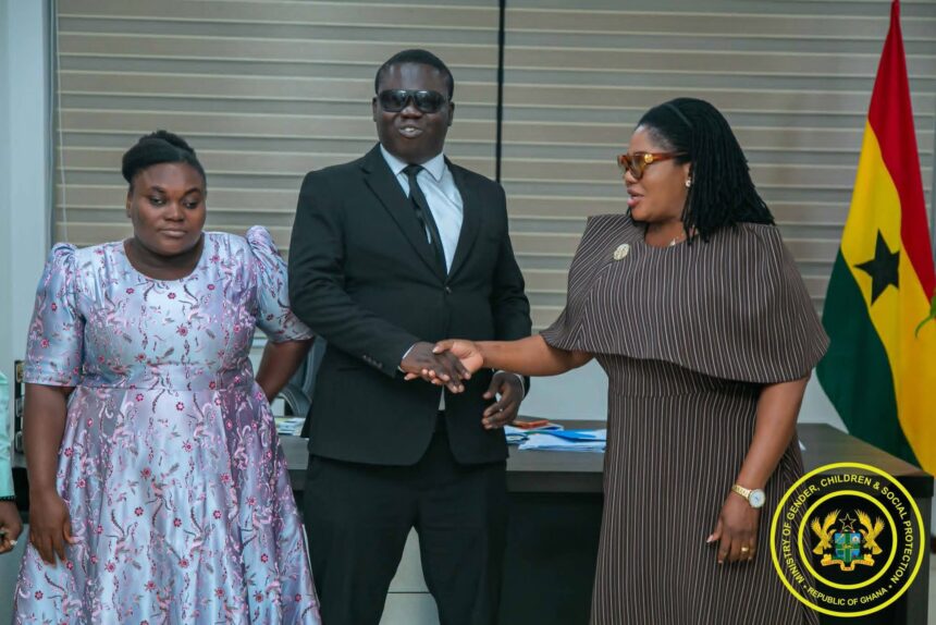 Unemployed Graduates engage with Gender Minister in Accra