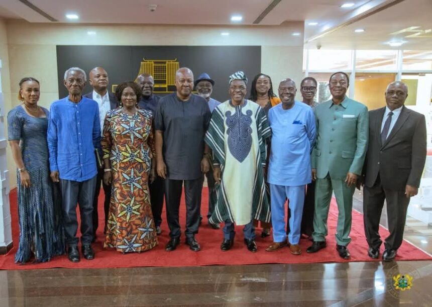 President Mahama inaugurates Advisory Committee on Economy.