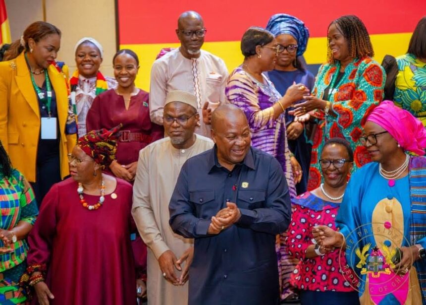 President Mahama and team at AU Summit