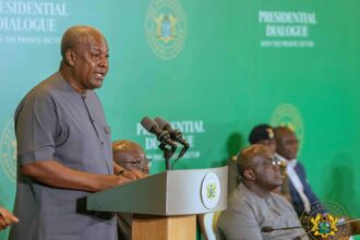 President John Dramani Mahama engages Ghana’s private sector in strategic Presidential Dialogue.