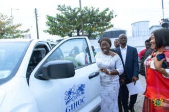 Trade Minister Elizabeth Ofosu Agyare at GIHOC.