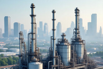 Ai image on petroleum