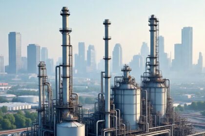 Ai image on petroleum