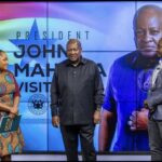 President John Mahama on visit to Ghana Broadcasting Corporation-GBC