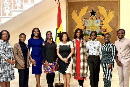 Delegation from Cambridge University pays curtesy call on Zita Benson, Ghana's High Commissioner to UK.