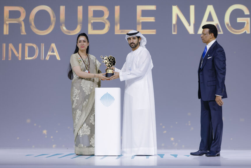 Rouble Nagi wins GEMS Education Teacher Global Prize