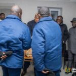 Mr. Okudzeto Ablakwa with Ghanaian Prisoners of War in Ukraine