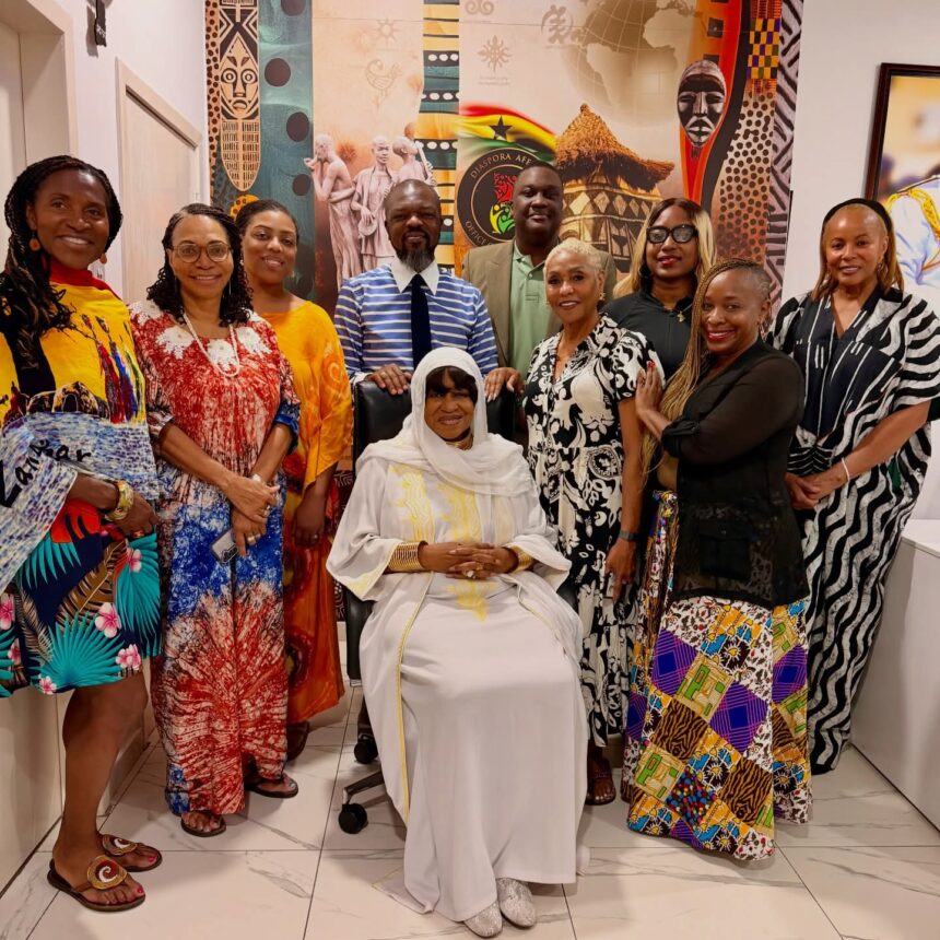 All female Diasporans in Accra for Presidential Conferment of Citizenship