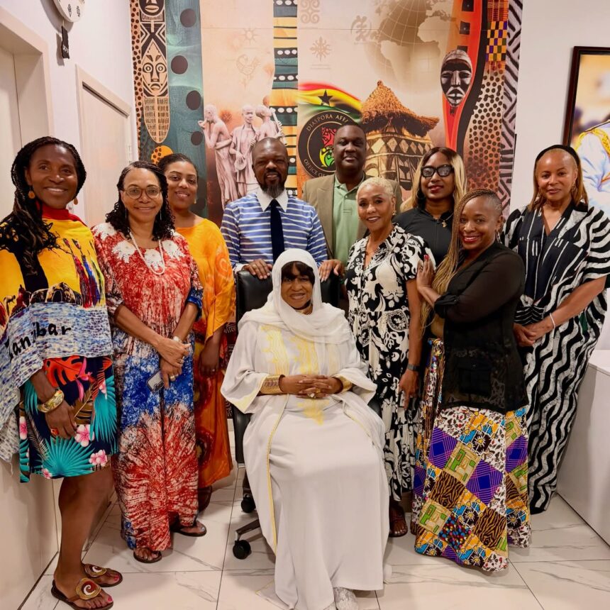 All female Diasporans in Accra for Presidential Conferment of Citizenship