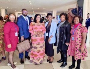 Dr. Naa Momo Lartey meets with Ghana participants in New York- CSW70