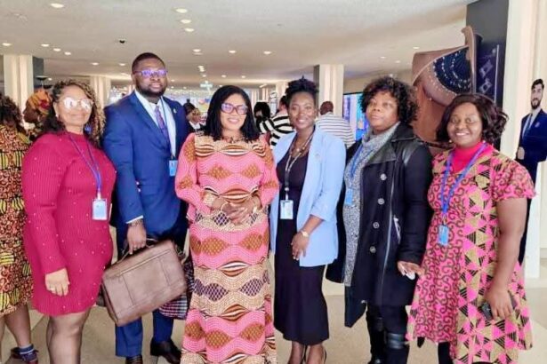Dr. Naa Momo Lartey meets with Ghana participants in New York- CSW70