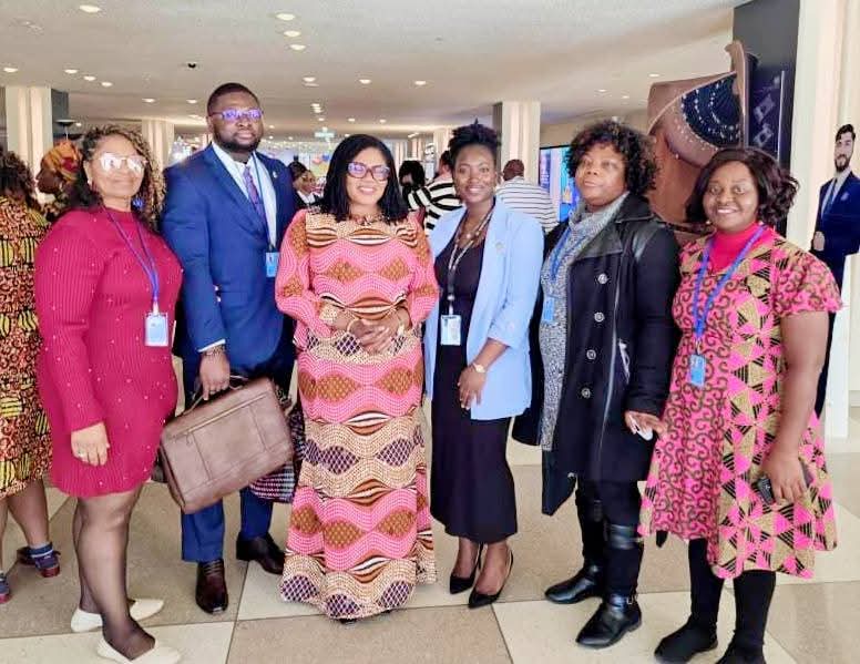 Dr. Naa Momo Lartey meets with Ghana participants in New York- CSW70