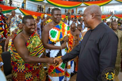 John Mahama in Bono Region