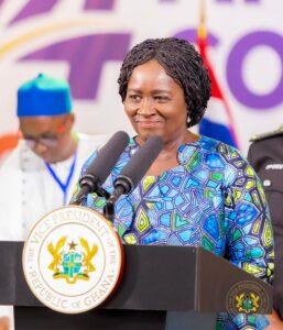 Vice President, Jane Naana Opoku-Agyemang.