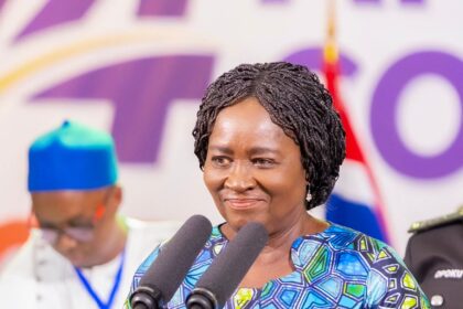 Vice President, Jane Naana Opoku-Agyemang.