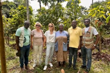 Swiss Embassy in Ghana advances 𝐒𝐮𝐬𝐭𝐚𝐢𝐧𝐚𝐛𝐥𝐞 𝐂𝐨𝐜𝐨𝐚 𝐭𝐡𝐫𝐨𝐮𝐠𝐡 𝐏𝐚𝐫𝐭𝐧𝐞𝐫𝐬𝐡𝐢𝐩 𝐚𝐧𝐝 𝐈𝐧𝐧𝐨𝐯𝐚𝐭𝐢𝐨𝐧