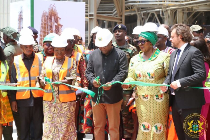 Gov’t  Commissions $110m Calcined Clay Cement Plant and $40m Pasta Factory in Tema