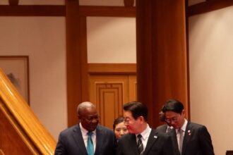 President Mahama holds bilateral talks with Korea's Lee Jae Myung